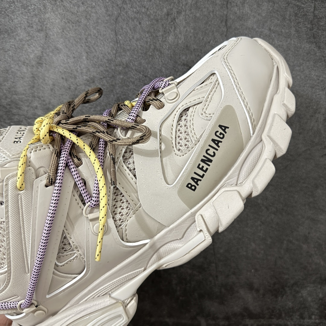 图片[6]-【OK纯原版本】Balenciaga 巴黎世家 Track Sneaker 巴黎世家三代绑带款 户外概念复古老爹鞋 老牌大厂OK版本出品 专柜同步包装 原装大盒 细节精准对位官方 私模组合大底 从里到外 最大尺度还原官方ZP 尺码：35 36 37 38 39 40 41 42 43 44 45 46-选品中心