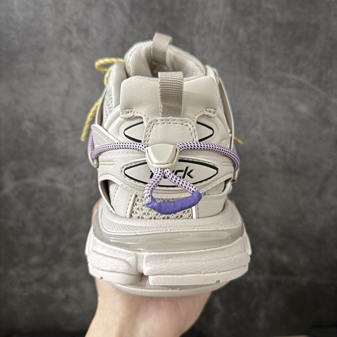 图片[4]-【OK纯原版本】Balenciaga 巴黎世家 Track Sneaker 巴黎世家三代绑带款 户外概念复古老爹鞋 老牌大厂OK版本出品 专柜同步包装 原装大盒 细节精准对位官方 私模组合大底 从里到外 最大尺度还原官方ZP 尺码：35 36 37 38 39 40 41 42 43 44 45 46-选品中心