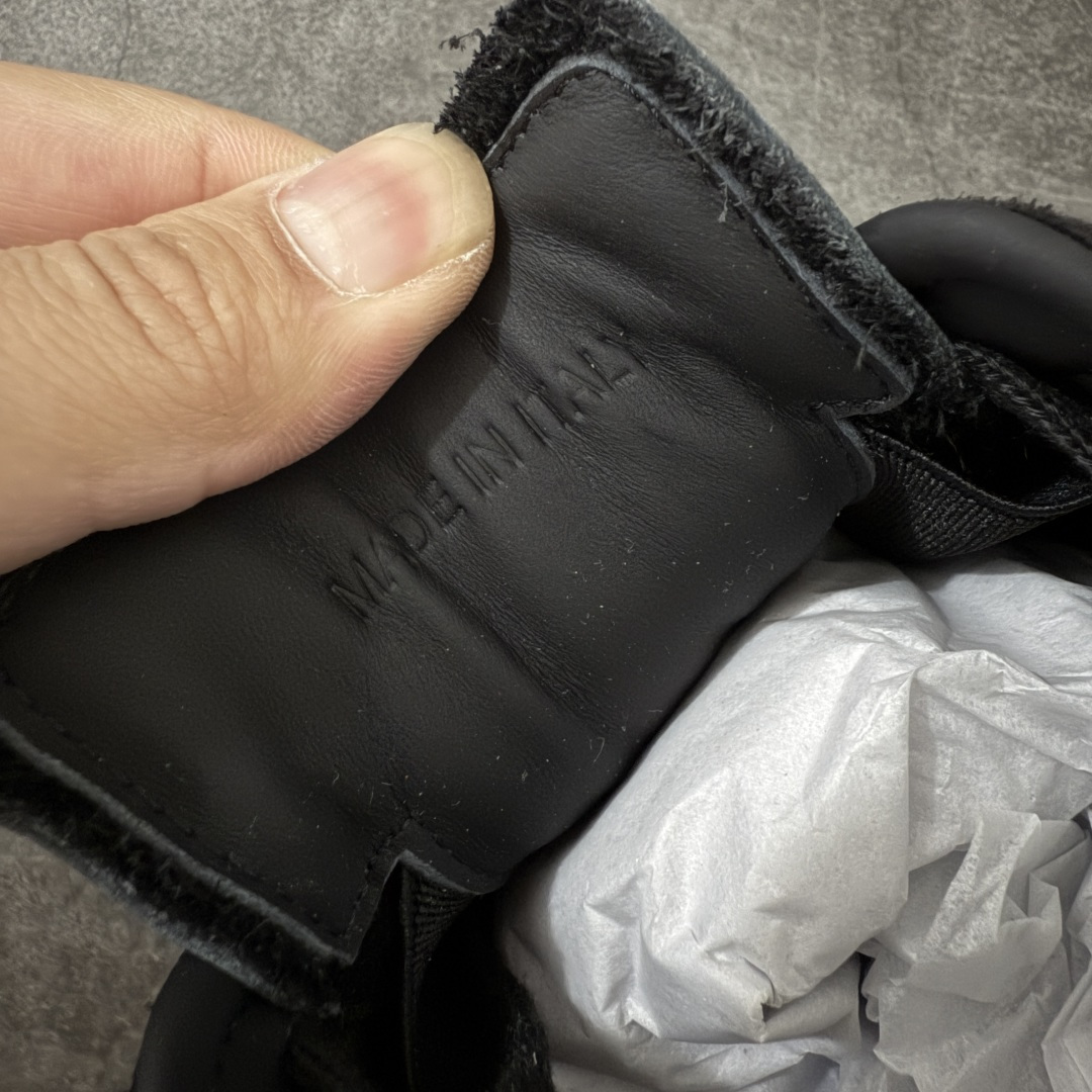 图片[7]-【顶级毒版】Maison Margiela MM6梅森马吉拉 Calfskin Replica 复古 德训 时尚板鞋 男女款 黑色 网红单品 高端外贸 平台零售专供批次 全头层软牛皮鞋面 头层羊皮内里 乳胶鞋垫 中底钢印 原版织唛 尺码：35-45 含半码-选品中心