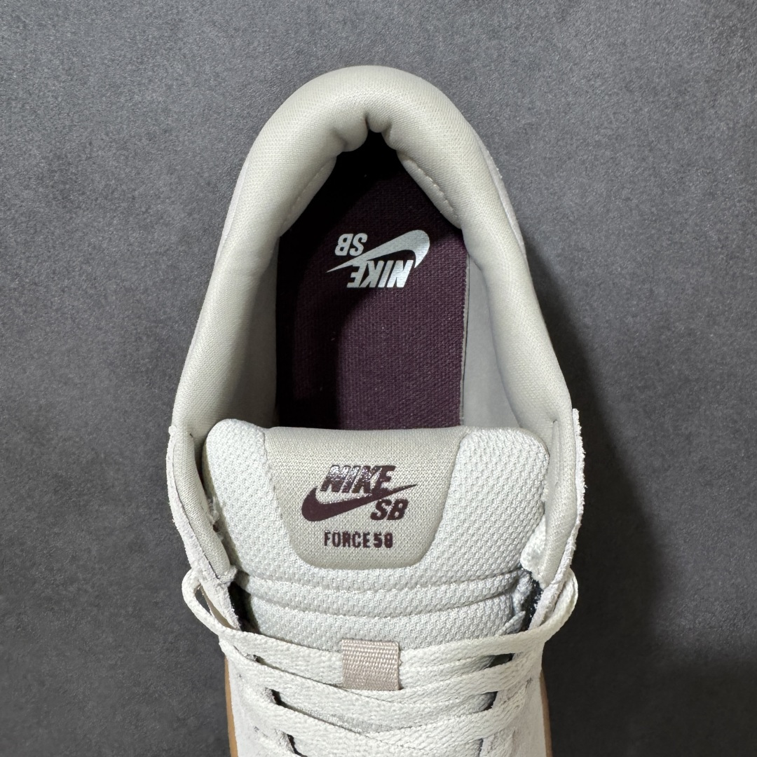 图片[6]-【公司级】Nike SB Force 58 FS-裸粉 硫化杯底 原楦版型 独家私模 融入打孔设计 独家独立真半码 帆布和麂皮绒面制成 浓浓复古年而不腻 经久耐穿 硫化结构则有效提升灵活性 穿上这款创意力作 助你耀动街头 为你打造彰显经典篮球风范的整体造型 货号：DV5477-203 尺码：36 36.5 37.5 38 38.5 39 40 40.5 41 42 42.5 43 44 44.5 45-选品中心