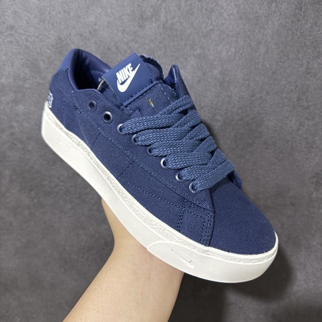 图片[3]-【公司级】Nk Blazer Low’77 Jumbo 开拓者低帮帆布鞋 货号：HQ2054-400 尺码：36-45 带半码-选品中心
