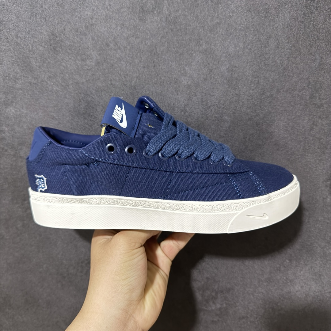 【公司级】Nk Blazer Low’77 Jumbo 开拓者低帮帆布鞋 货号：HQ2054-400 尺码：36-45 带半码-选品中心