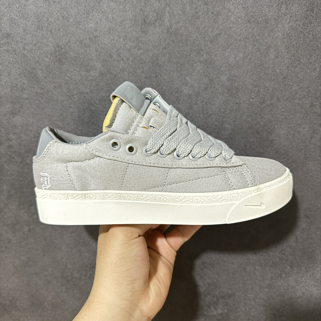 【公司级】Nk Blazer Low’77 Jumbo 开拓者低帮帆布鞋 货号：HQ2054-001 尺码：36-45 带半码-选品中心