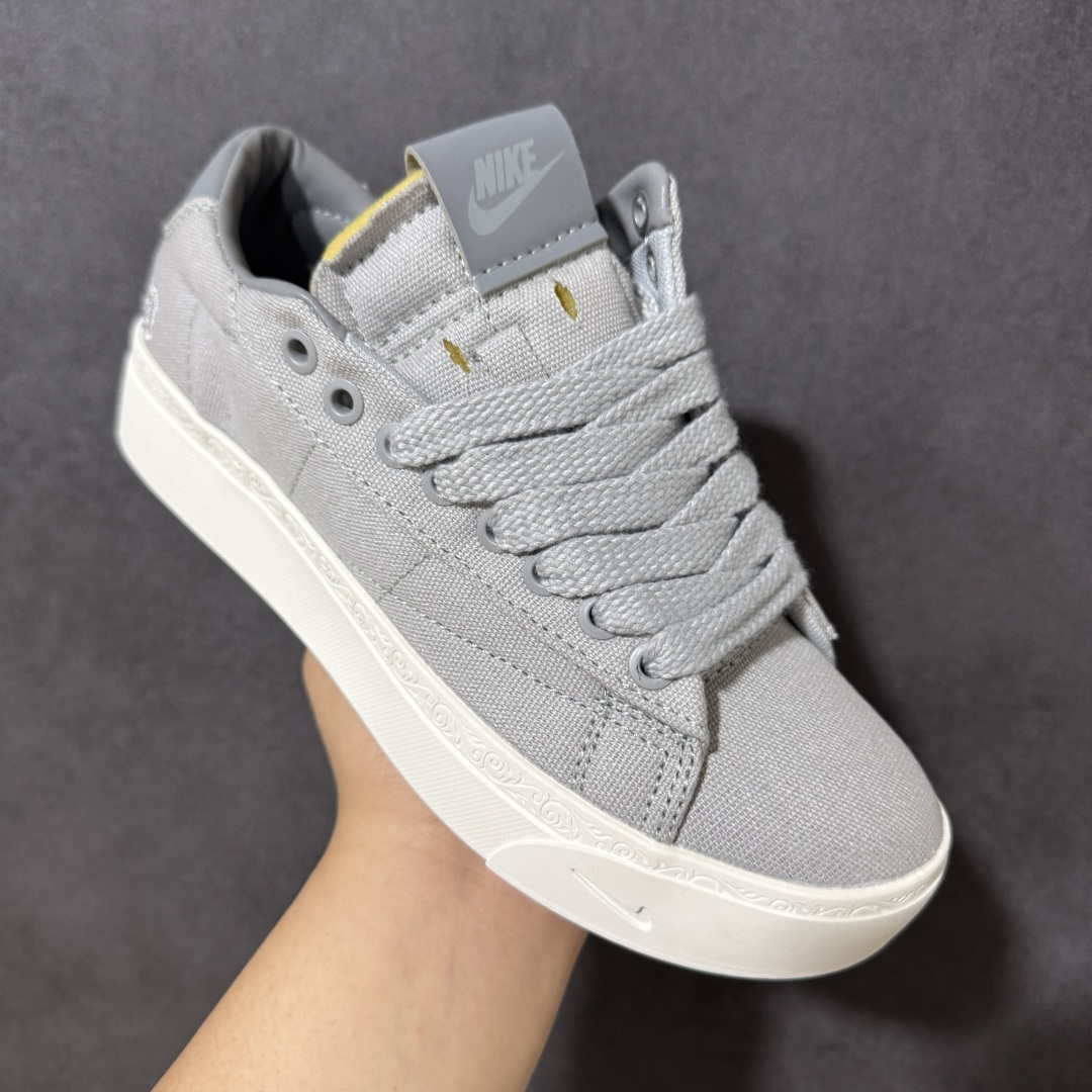 图片[3]-【公司级】Nk Blazer Low’77 Jumbo 开拓者低帮帆布鞋 货号：HQ2054-001 尺码：36-45 带半码-选品中心