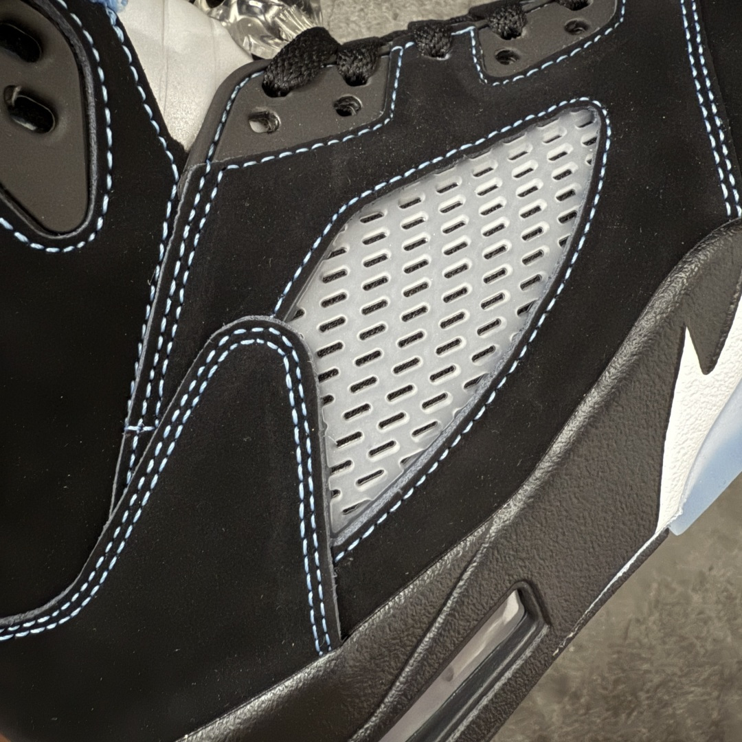 图片[3]-【原厂版】Air Jordan 5 Retro \”Black University Blue\” AJ5 乔5大学蓝 DD0587-008  纯原生产线出品 大厂出品 原楦原纸板 外贸出口品质 客供原厂材料开发 高水准工艺打造 极致一眼正品既视感 细节如图所示  尺码：40 40.5 41 42 42.5 43 44 44.5 45 46 47.5-选品中心