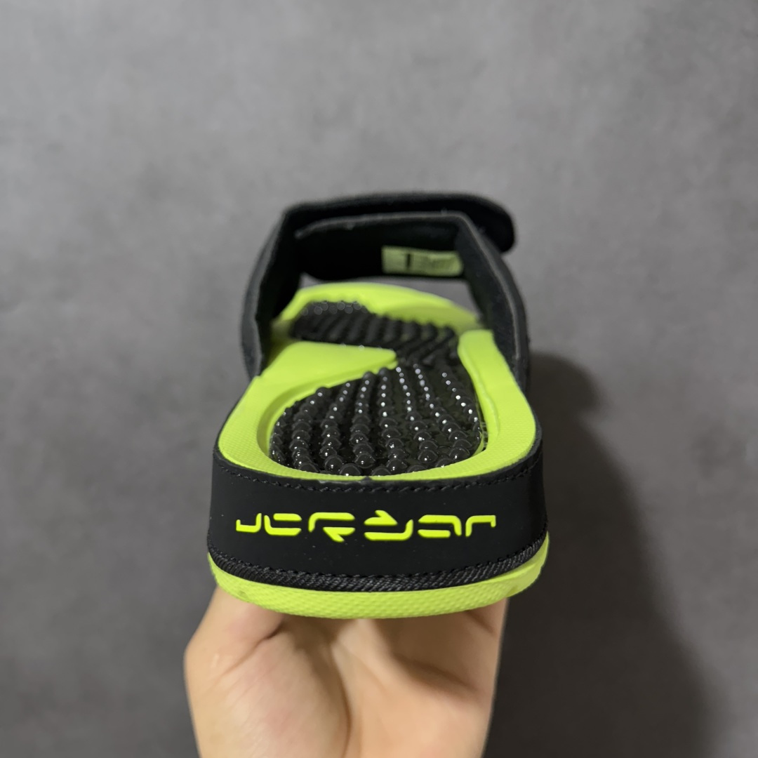 图片[4]-【公司级】新配色✨纯原订单 3D立体猫眼 黑荧光绿 Air Jordan Hydro XIII Retro Slides AJ13 运动拖鞋 乔丹13 经典的13代配色装扮 加上可调节的搭带 TPR 按摩内底和 Phylon 缓震鞋底 以高规格的配置带来非凡舒适的穿着体验 作为AJ的铁杆粉丝 这份夏日精品想必无法忽视！ 货号：684915-025 尺码：36-45-选品中心