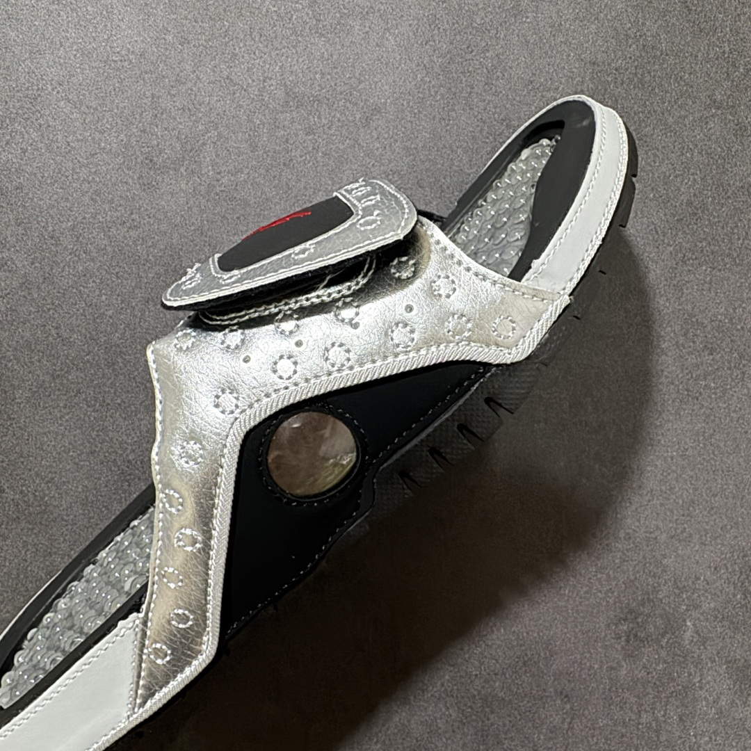 图片[7]-【公司级】新配色✨纯原订单 3D立体猫眼 黑灰 Air Jordan Hydro XIII Retro Slides AJ13 运动拖鞋 乔丹13 经典的13代配色装扮 加上可调节的搭带 TPR 按摩内底和 Phylon 缓震鞋底 以高规格的配置带来非凡舒适的穿着体验 作为AJ的铁杆粉丝 这份夏日精品想必无法忽视！ 货号：684915-021 尺码：36-45-选品中心