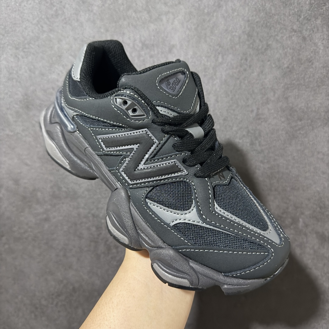 图片[3]-【公司级】New Balance 9060系列 新百伦 复古休闲运动慢跑鞋 鞋面大身由空间双格及磨砂鞋面拼接而生 采用大面积网眼以及麂皮材质覆盖鞋身 还原经典气质 搭载ABZORB避震科技 由泡沫聚酯制成 上脚可以有效减少由鞋底反弹对身体及双腿的冲击力 货号：U906079E 尺码：36 37 37.5 38 38.5 39.5 40 40.5 41.5 42 42.5 43 44 45-选品中心