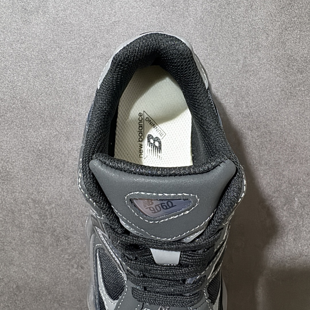 图片[6]-【公司级】New Balance 9060系列 新百伦 复古休闲运动慢跑鞋 鞋面大身由空间双格及磨砂鞋面拼接而生 采用大面积网眼以及麂皮材质覆盖鞋身 还原经典气质 搭载ABZORB避震科技 由泡沫聚酯制成 上脚可以有效减少由鞋底反弹对身体及双腿的冲击力 货号：U906079E 尺码：36 37 37.5 38 38.5 39.5 40 40.5 41.5 42 42.5 43 44 45-选品中心