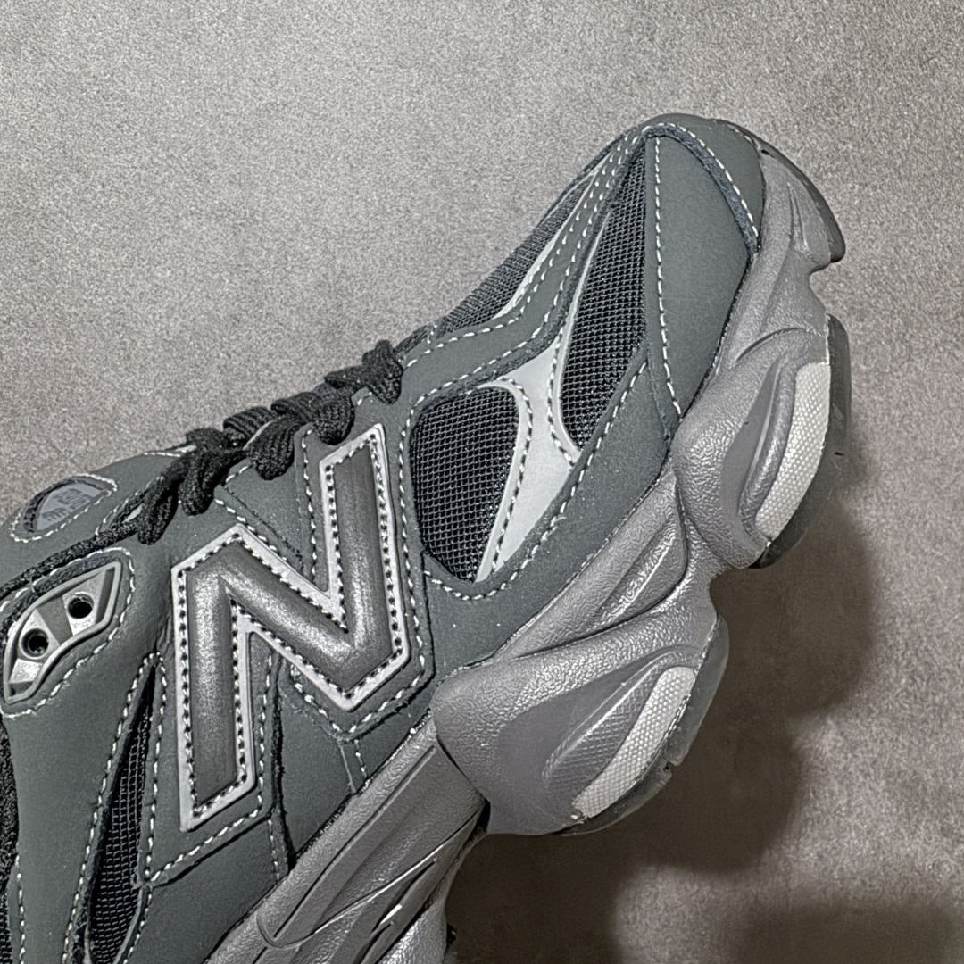 图片[8]-【公司级】New Balance 9060系列 新百伦 复古休闲运动慢跑鞋 鞋面大身由空间双格及磨砂鞋面拼接而生 采用大面积网眼以及麂皮材质覆盖鞋身 还原经典气质 搭载ABZORB避震科技 由泡沫聚酯制成 上脚可以有效减少由鞋底反弹对身体及双腿的冲击力 货号：U906079E 尺码：36 37 37.5 38 38.5 39.5 40 40.5 41.5 42 42.5 43 44 45-选品中心