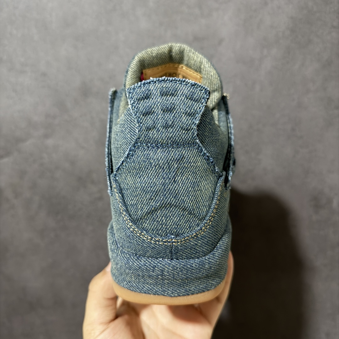 图片[4]-【公司级】Air Jordan AJ4 Retro 原楦原纸板同源开发 完美呈现乔4的版型 内侧正确双色网格 还原细节 正确气垫颜色 正确网格工艺 正确拉帮工艺 全鞋原装材料制作 原档案原模具打造 货号：AQ2571-401 尺码：36-46带半码-选品中心