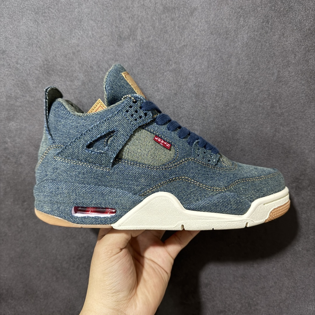 【公司级】Air Jordan AJ4 Retro 原楦原纸板同源开发 完美呈现乔4的版型 内侧正确双色网格 还原细节 正确气垫颜色 正确网格工艺 正确拉帮工艺 全鞋原装材料制作 原档案原模具打造 货号：AQ2571-401 尺码：36-46带半码-选品中心