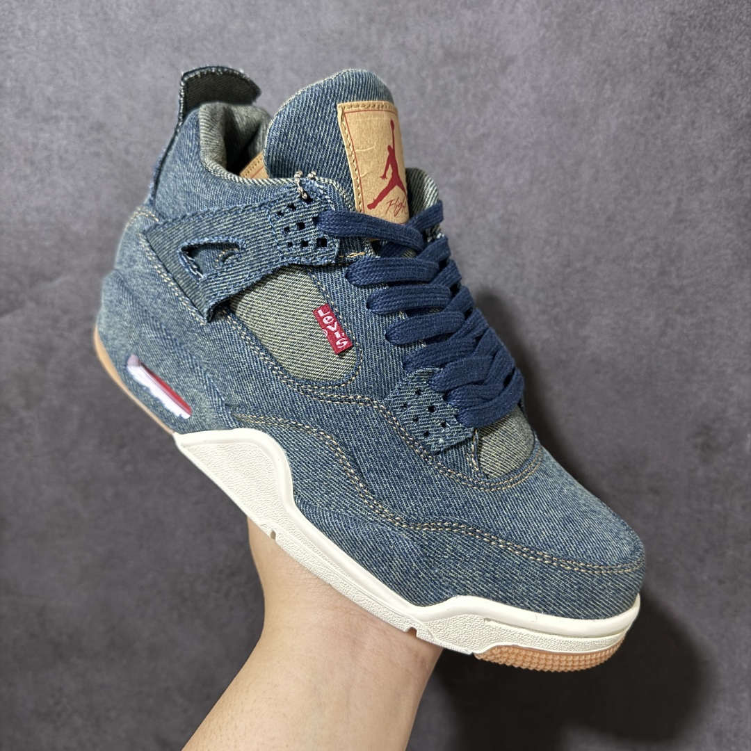 图片[3]-【公司级】Air Jordan AJ4 Retro 原楦原纸板同源开发 完美呈现乔4的版型 内侧正确双色网格 还原细节 正确气垫颜色 正确网格工艺 正确拉帮工艺 全鞋原装材料制作 原档案原模具打造 货号：AQ2571-401 尺码：36-46带半码-选品中心