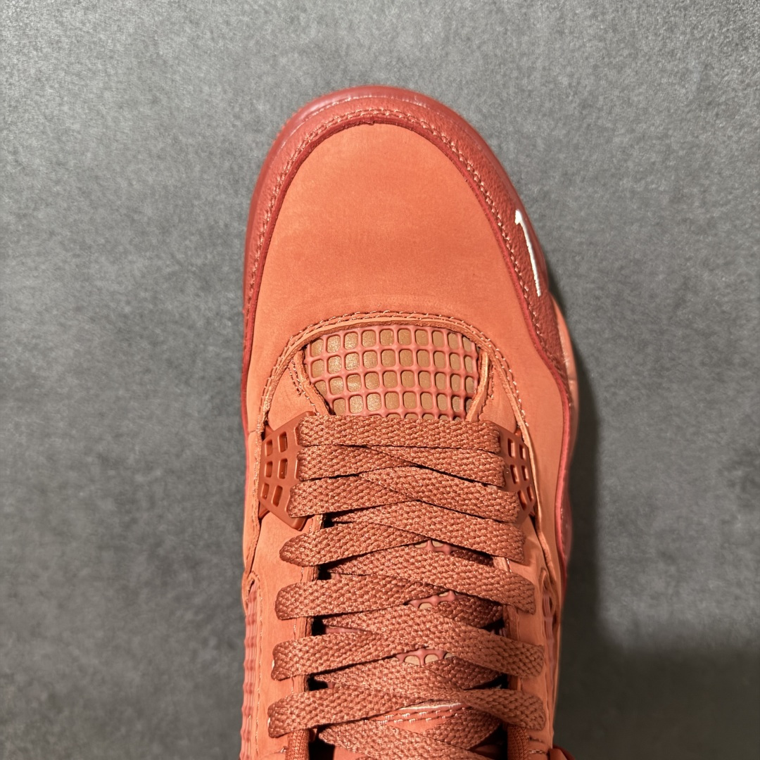 图片[5]-【公司级】Air Jordan AJ4 Retro 原楦原纸板同源开发 完美呈现乔4的版型 内侧正确双色网格 还原细节 正确气垫颜色 正确网格工艺 正确拉帮工艺 全鞋原装材料制作 原档案原模具打造 货号：HF4340-800 尺码：36-46带半码-选品中心