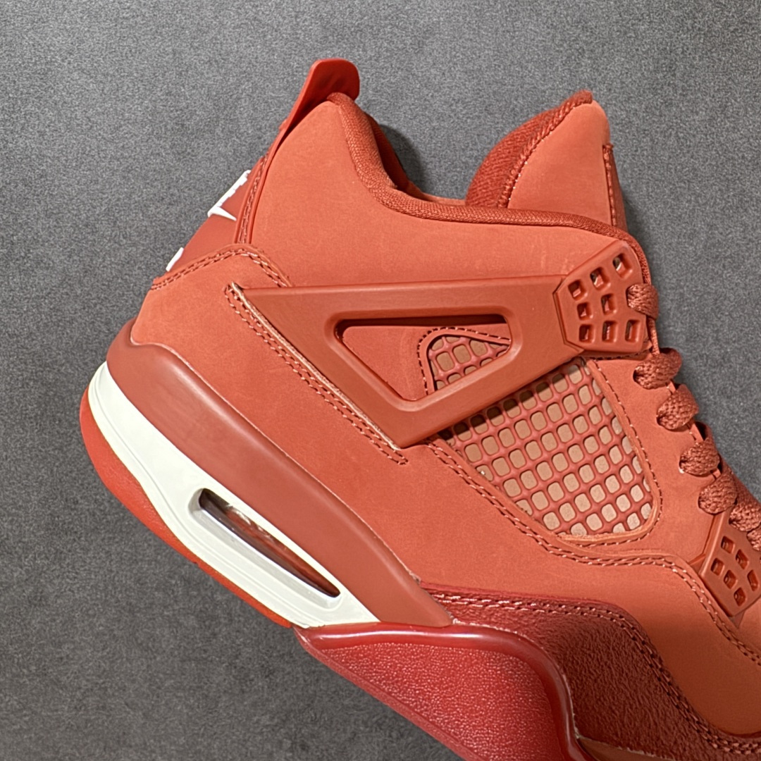 图片[7]-【公司级】Air Jordan AJ4 Retro 原楦原纸板同源开发 完美呈现乔4的版型 内侧正确双色网格 还原细节 正确气垫颜色 正确网格工艺 正确拉帮工艺 全鞋原装材料制作 原档案原模具打造 货号：HF4340-800 尺码：36-46带半码-选品中心