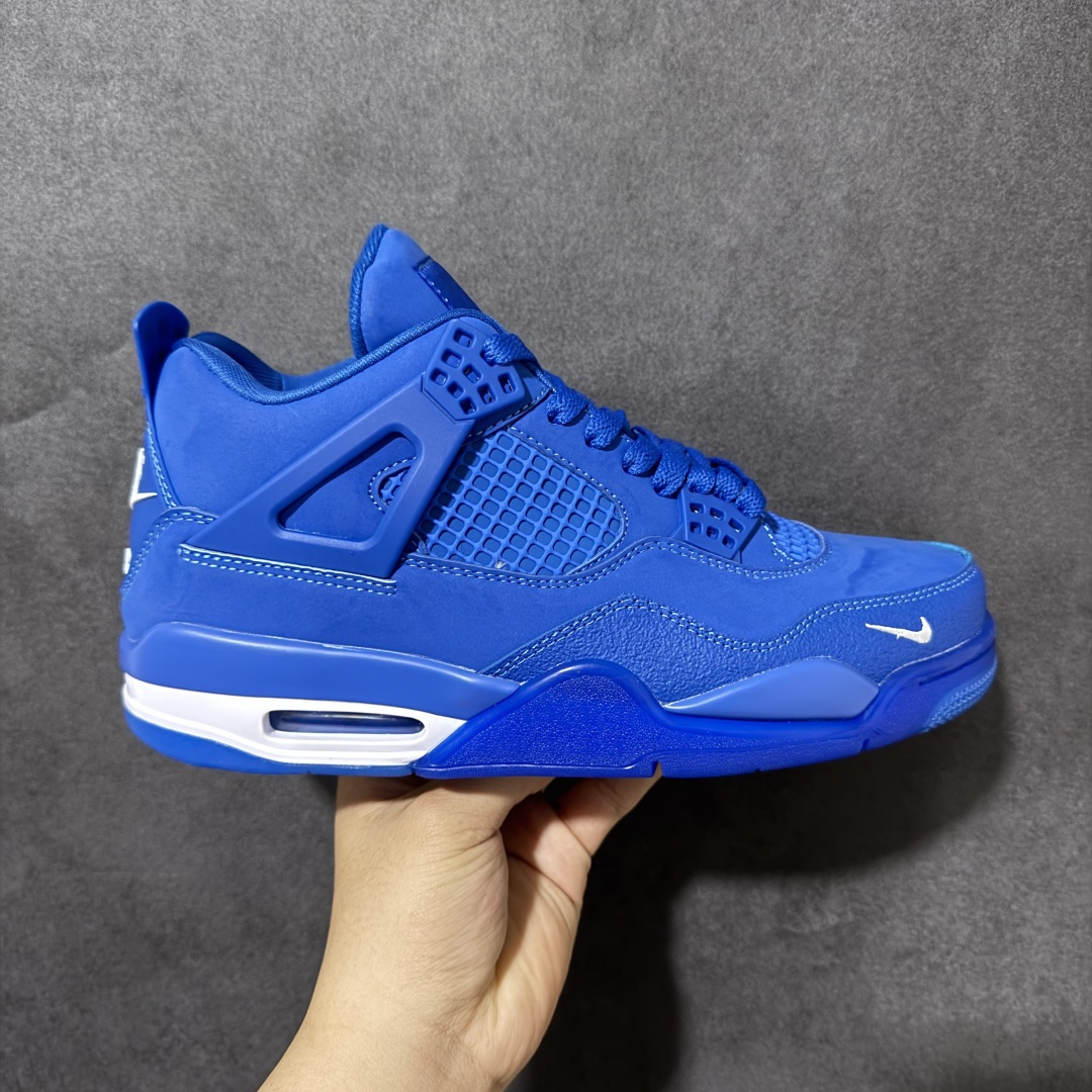 【公司级】Air Jordan AJ4 Retro 原楦原纸板同源开发 完美呈现乔4的版型 内侧正确双色网格 还原细节 正确气垫颜色 正确网格工艺 正确拉帮工艺 全鞋原装材料制作 原档案原模具打造 货号：HF4340-400 尺码：36-46带半码-选品中心