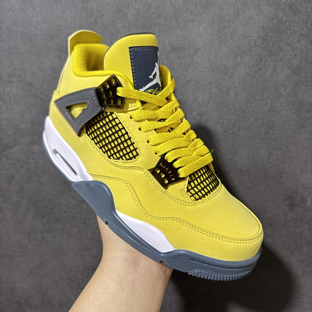 图片[3]-【公司级】Air Jordan AJ4 Retro 原楦原纸板同源开发 完美呈现乔4的版型 内侧正确双色网格 还原细节 正确气垫颜色 正确网格工艺 正确拉帮工艺 全鞋原装材料制作 原档案原模具打造 货号：CT8527-700 尺码：36-46带半码-选品中心