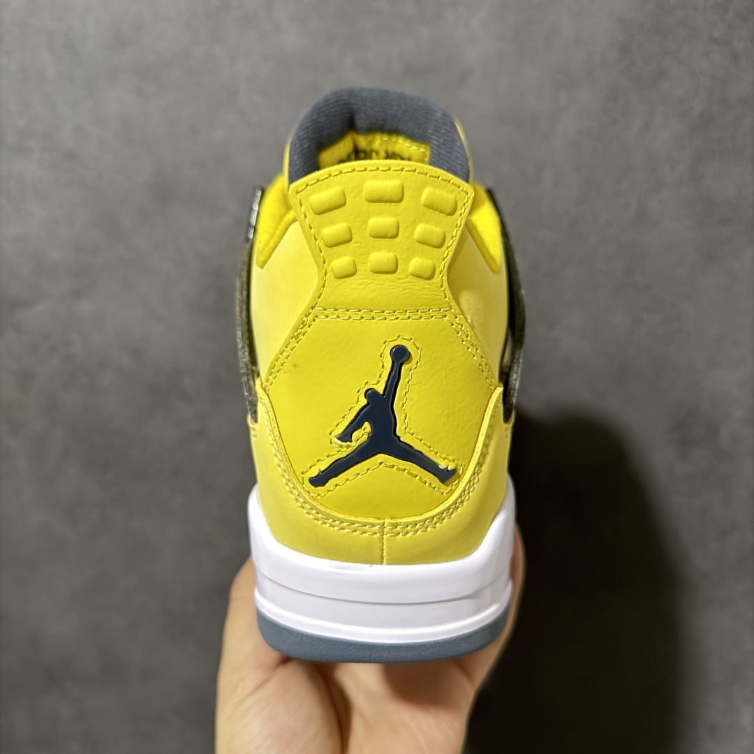 图片[4]-【公司级】Air Jordan AJ4 Retro 原楦原纸板同源开发 完美呈现乔4的版型 内侧正确双色网格 还原细节 正确气垫颜色 正确网格工艺 正确拉帮工艺 全鞋原装材料制作 原档案原模具打造 货号：CT8527-700 尺码：36-46带半码-选品中心
