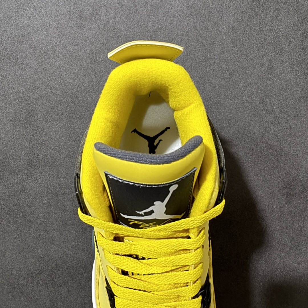 图片[6]-【公司级】Air Jordan AJ4 Retro 原楦原纸板同源开发 完美呈现乔4的版型 内侧正确双色网格 还原细节 正确气垫颜色 正确网格工艺 正确拉帮工艺 全鞋原装材料制作 原档案原模具打造 货号：CT8527-700 尺码：36-46带半码-选品中心