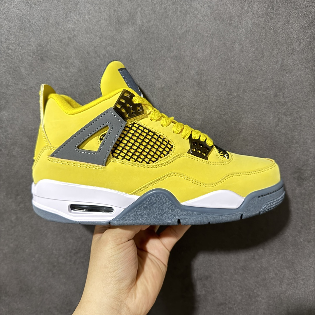 【公司级】Air Jordan AJ4 Retro 原楦原纸板同源开发 完美呈现乔4的版型 内侧正确双色网格 还原细节 正确气垫颜色 正确网格工艺 正确拉帮工艺 全鞋原装材料制作 原档案原模具打造 货号：CT8527-700 尺码：36-46带半码-选品中心
