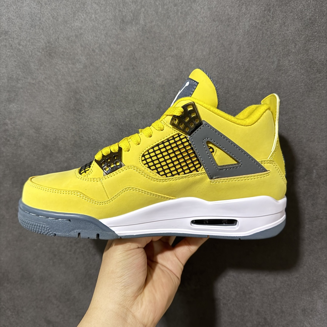 图片[2]-【公司级】Air Jordan AJ4 Retro 原楦原纸板同源开发 完美呈现乔4的版型 内侧正确双色网格 还原细节 正确气垫颜色 正确网格工艺 正确拉帮工艺 全鞋原装材料制作 原档案原模具打造 货号：CT8527-700 尺码：36-46带半码-选品中心