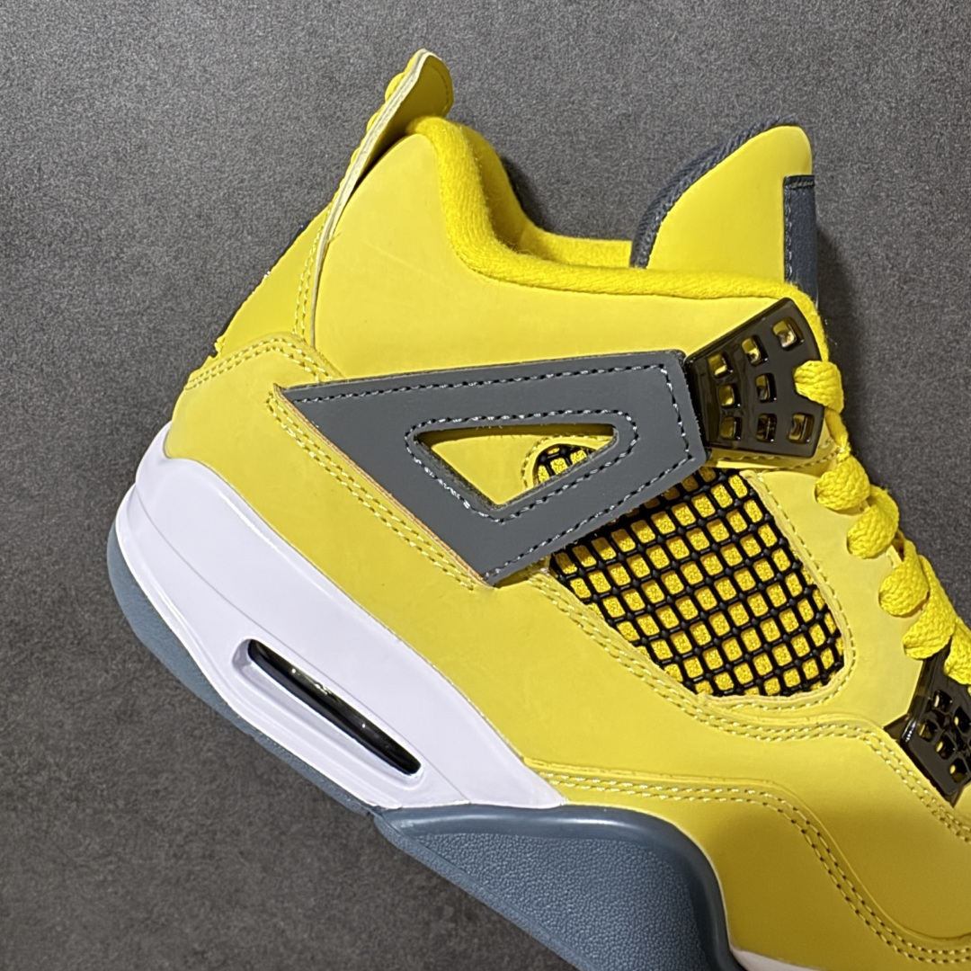 图片[7]-【公司级】Air Jordan AJ4 Retro 原楦原纸板同源开发 完美呈现乔4的版型 内侧正确双色网格 还原细节 正确气垫颜色 正确网格工艺 正确拉帮工艺 全鞋原装材料制作 原档案原模具打造 货号：CT8527-700 尺码：36-46带半码-选品中心