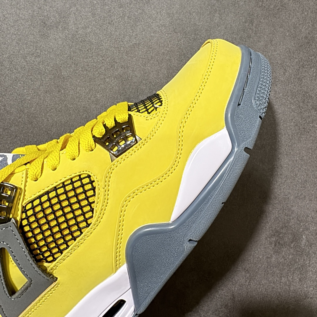 图片[8]-【公司级】Air Jordan AJ4 Retro 原楦原纸板同源开发 完美呈现乔4的版型 内侧正确双色网格 还原细节 正确气垫颜色 正确网格工艺 正确拉帮工艺 全鞋原装材料制作 原档案原模具打造 货号：CT8527-700 尺码：36-46带半码-选品中心