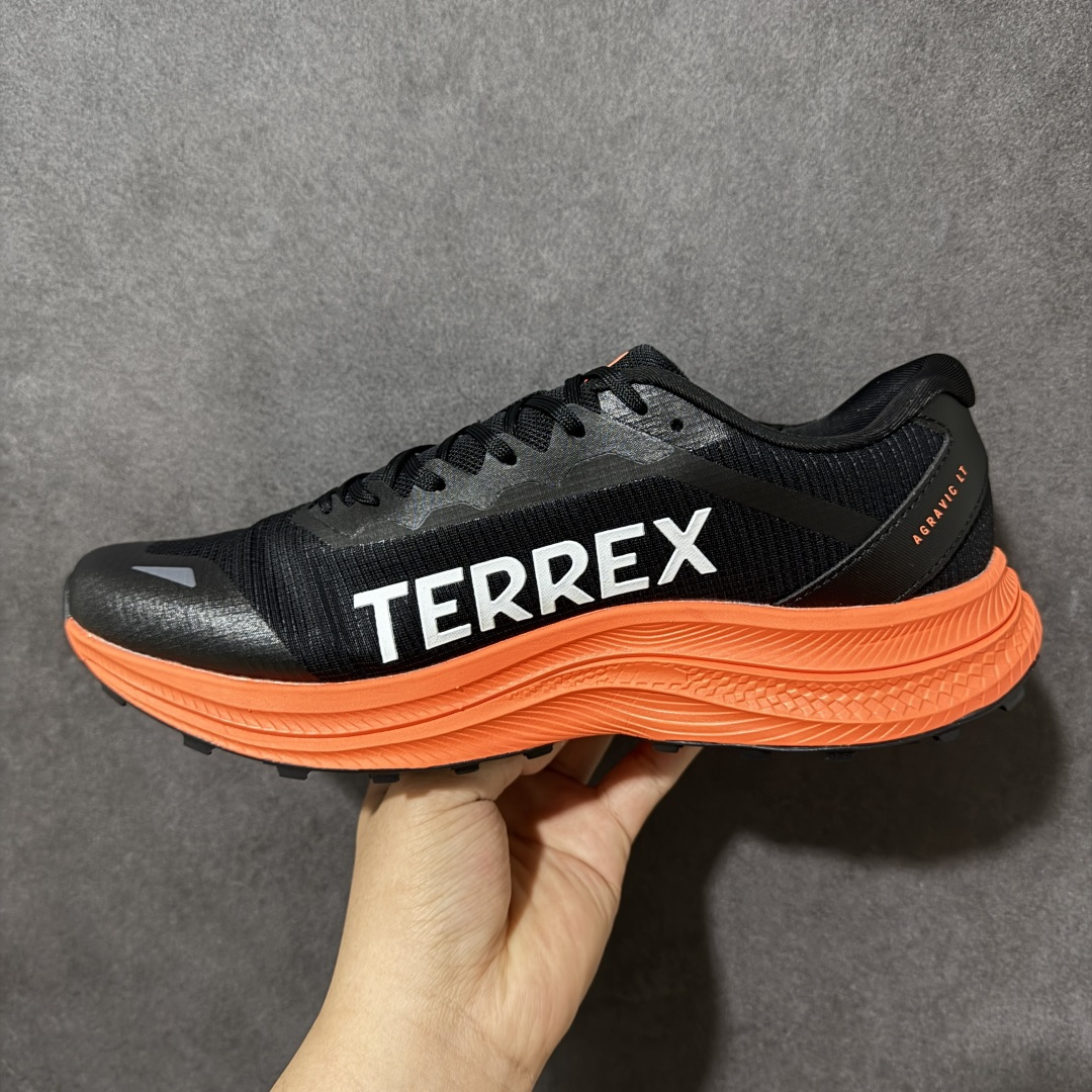 图片[2]-【公司级】阿迪达斯 ADIDAS 男鞋 TERREX AGRAVIC LT 户外超轻缓震回弹越野跑鞋网材鞋面 在户外环境保持舒适脚感，中底采用 Lightstrike 轻质泡棉材料，提供缓冲的同时增加能量反馈，其特点主要表现为韧劲十足、重量轻、耐造，适合长时间户外运动。时尚潮流，易于搭配，运动款式。 尺码： 40-45 货号：D25834 编码： MGB260270-选品中心