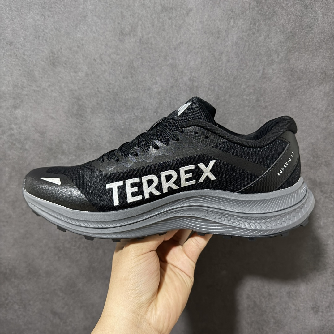 图片[2]-【公司级】阿迪达斯 ADIDAS 男鞋 TERREX AGRAVIC LT 户外超轻缓震回弹越野跑鞋网材鞋面 在户外环境保持舒适脚感，中底采用 Lightstrike 轻质泡棉材料，提供缓冲的同时增加能量反馈，其特点主要表现为韧劲十足、重量轻、耐造，适合长时间户外运动。时尚潮流，易于搭配，运动款式。 尺码： 40-45 货号：D25383 编码： MGB260270-选品中心