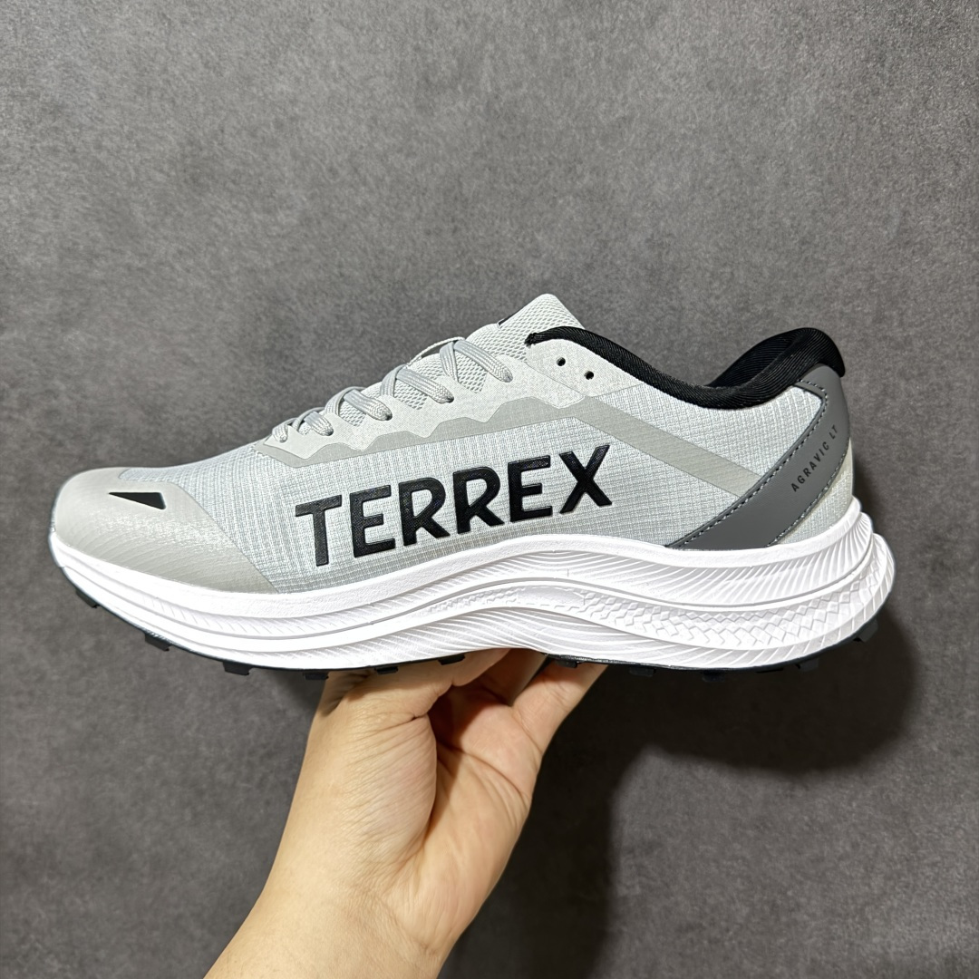 图片[2]-【公司级】阿迪达斯 ADIDAS 男鞋 TERREX AGRAVIC LT 户外超轻缓震回弹越野跑鞋网材鞋面 在户外环境保持舒适脚感，中底采用 Lightstrike 轻质泡棉材料，提供缓冲的同时增加能量反馈，其特点主要表现为韧劲十足、重量轻、耐造，适合长时间户外运动。时尚潮流，易于搭配，运动款式。 尺码： 40-45 货号：D25385 编码： MGB260270-选品中心