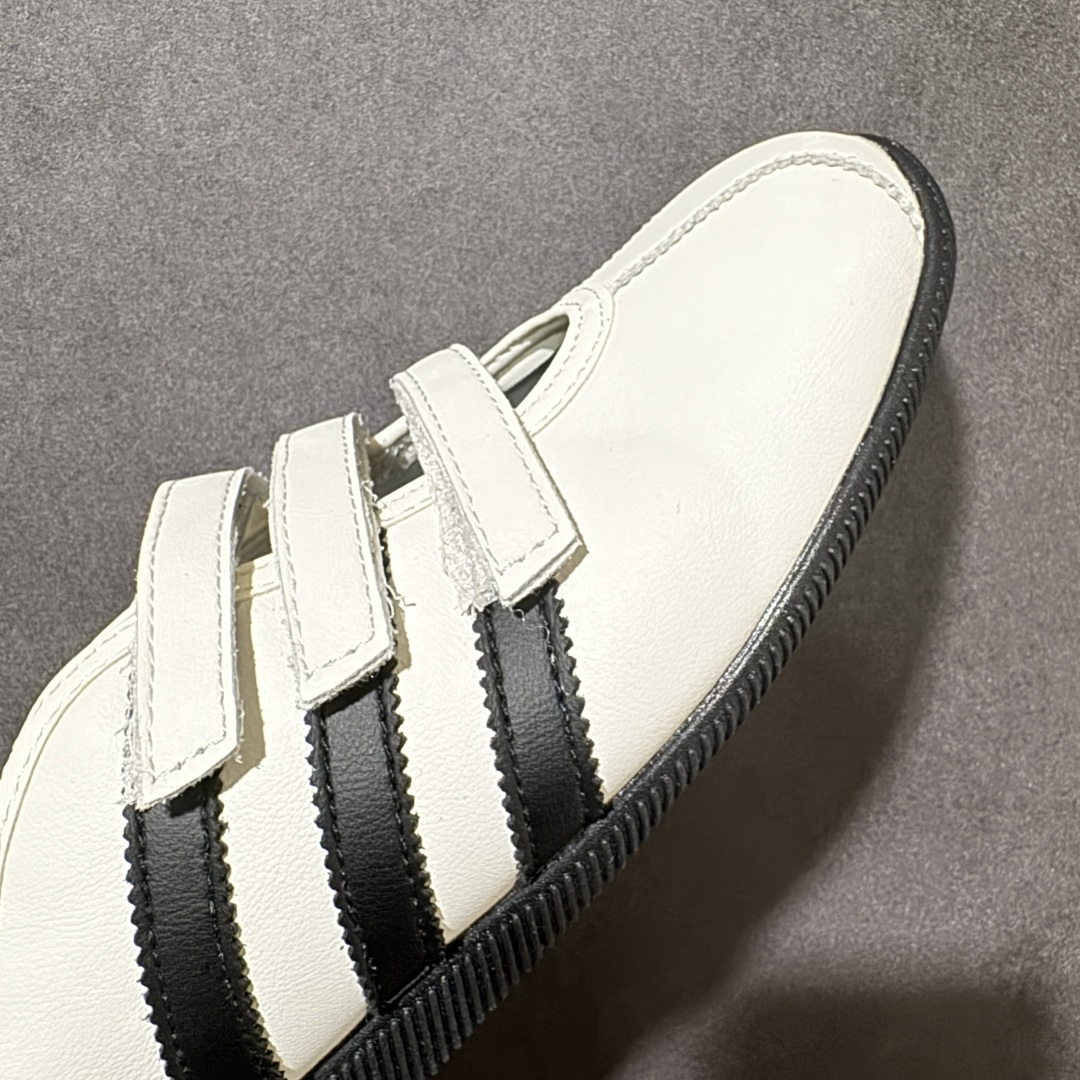 图片[8]-【公司级】adidas Originals ANFU MJ 玛丽珍鞋 这是一双融合复古德训与芭蕾玛丽珍风格的三叶草限定鞋款，以经典 T 头鞋型为基底，搭配魔术贴绑带与三条杠元素，既保留了德训鞋的复古街头感，又注入芭蕾风的温柔优雅。 货号：KH6225 尺码：36-42含半码-选品中心