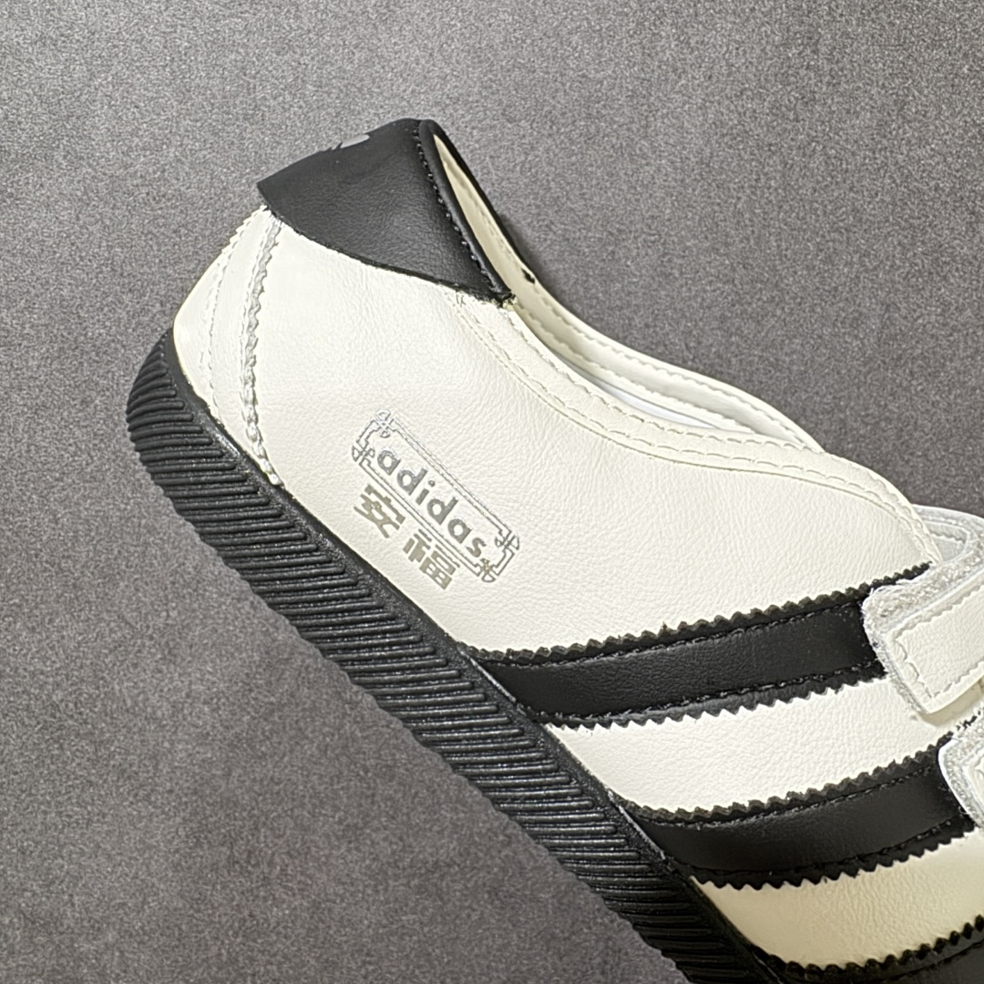 图片[7]-【公司级】adidas Originals ANFU MJ 玛丽珍鞋 这是一双融合复古德训与芭蕾玛丽珍风格的三叶草限定鞋款，以经典 T 头鞋型为基底，搭配魔术贴绑带与三条杠元素，既保留了德训鞋的复古街头感，又注入芭蕾风的温柔优雅。 货号：KH6225 尺码：36-42含半码-选品中心