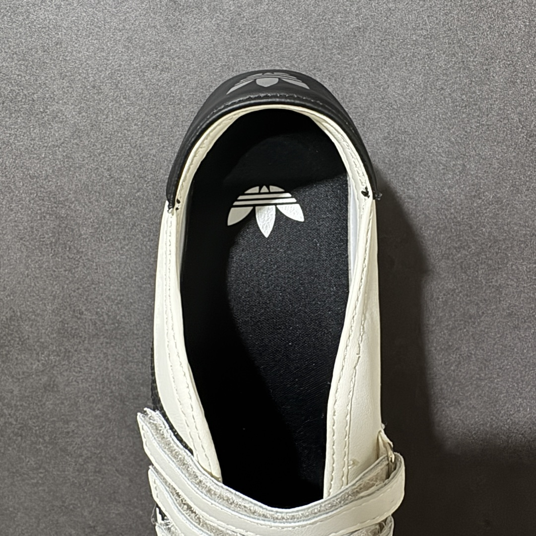 图片[6]-【公司级】adidas Originals ANFU MJ 玛丽珍鞋 这是一双融合复古德训与芭蕾玛丽珍风格的三叶草限定鞋款，以经典 T 头鞋型为基底，搭配魔术贴绑带与三条杠元素，既保留了德训鞋的复古街头感，又注入芭蕾风的温柔优雅。 货号：KH6225 尺码：36-42含半码-选品中心