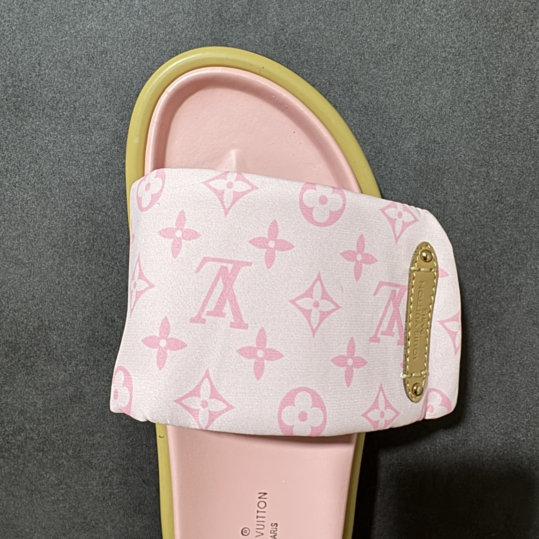 图片[5]-【广东礼盒版本】LOUIS VUITTON | 路易威登2024 𝐬𝐬💛春夏最新爆款魔术贴系列 情侣款厚底拖鞋 原版全套礼盒包装 鞋面：LV进口5D打印花布，牛皮内里 大底：原版开模大底 尺码： 35-44-选品中心
