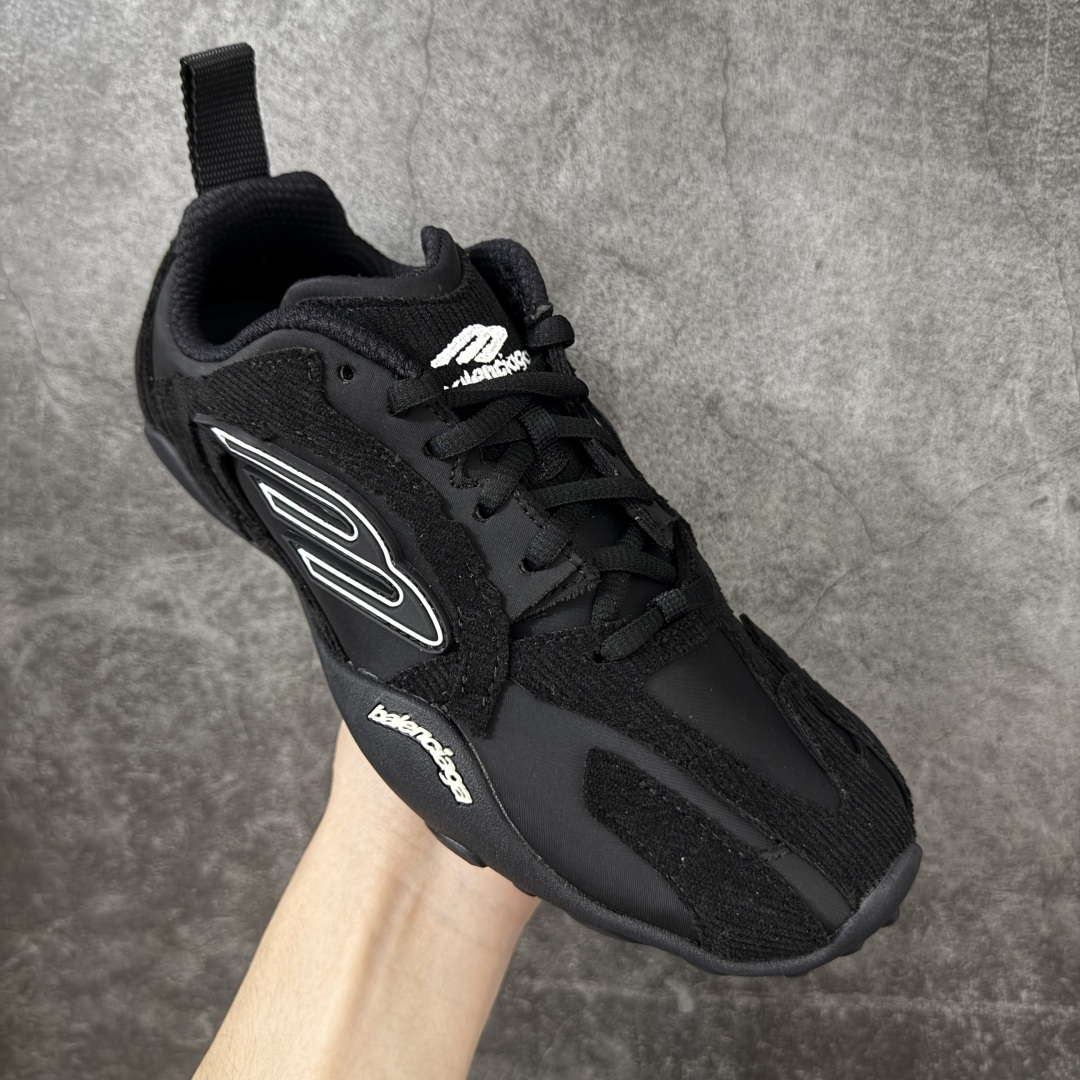 图片[3]-【OK版本】Balenciaga 巴黎世家 21代 Monday Ultra 黑色 巴黎新款 鞋面主体采用特制聚酯纤维，同时搭配织物点缀，时尚耐看，无论是运动风还是日常搭配，穿起来都自带气场，走哪都吸晴。 尺码：35-46全码出货-选品中心