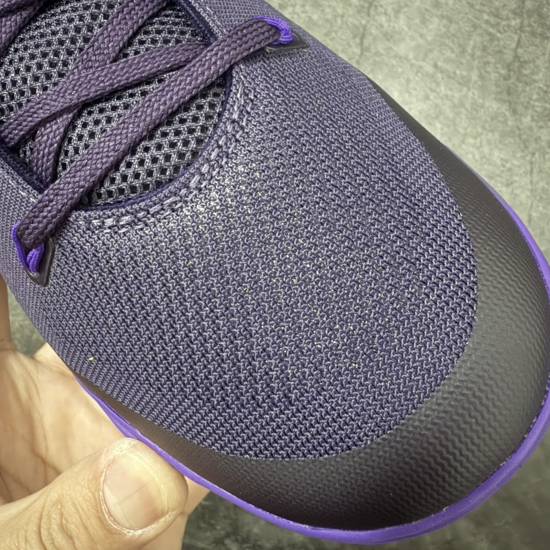 图片[5]-【S2纯原】NK Kobe 9 Low EM PE 科比九代舒适减震防滑低帮篮球鞋 紫色 IH1401-500 React科技鞋垫加持 实战配置直接拉满 原楦纸板开发 鞋身流线型、后跟塑形 区分土肥圆 原厂针织鞋面一针一线匹配原版 全身鞋材卡料色独家定制 唯一万针立体刺绣SWOOSH 真实底模最大48.5 实战利器 专供海外市场 尺码：40 40.5 41 42 42.5 43 44 44.5 45 46 47.5 48.5 （脚宽、脚胖 建议买大半码）-选品中心