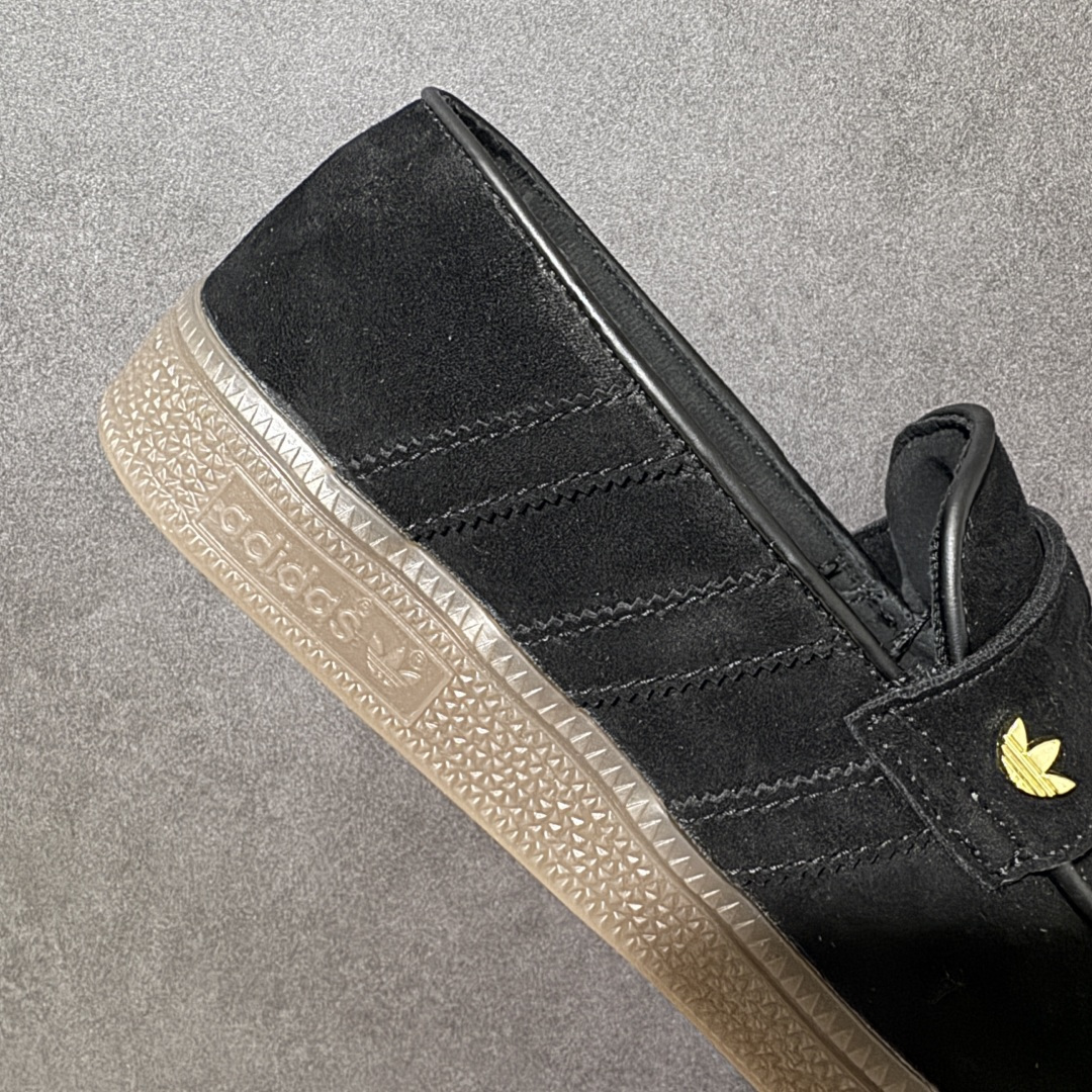 图片[7]-【公司级】Adidas Handball Spezial Loafer KJ0641 阿迪达斯经典复古休闲乐福鞋 全鞋采用反毛皮制作 牛筋耐磨大底 承载青春情怀的板鞋 经典三条杠装饰鞋侧 品牌辨识度清晰 尺码：36 36.5 37 38 38.5 39 40 40.5 41 42 42.5 43 44 44.5 45-选品中心