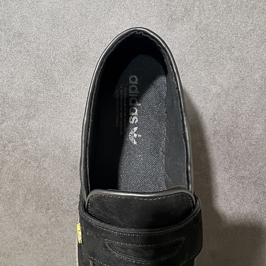 图片[6]-【公司级】Adidas Handball Spezial Loafer KJ0641 阿迪达斯经典复古休闲乐福鞋 全鞋采用反毛皮制作 牛筋耐磨大底 承载青春情怀的板鞋 经典三条杠装饰鞋侧 品牌辨识度清晰 尺码：36 36.5 37 38 38.5 39 40 40.5 41 42 42.5 43 44 44.5 45-选品中心