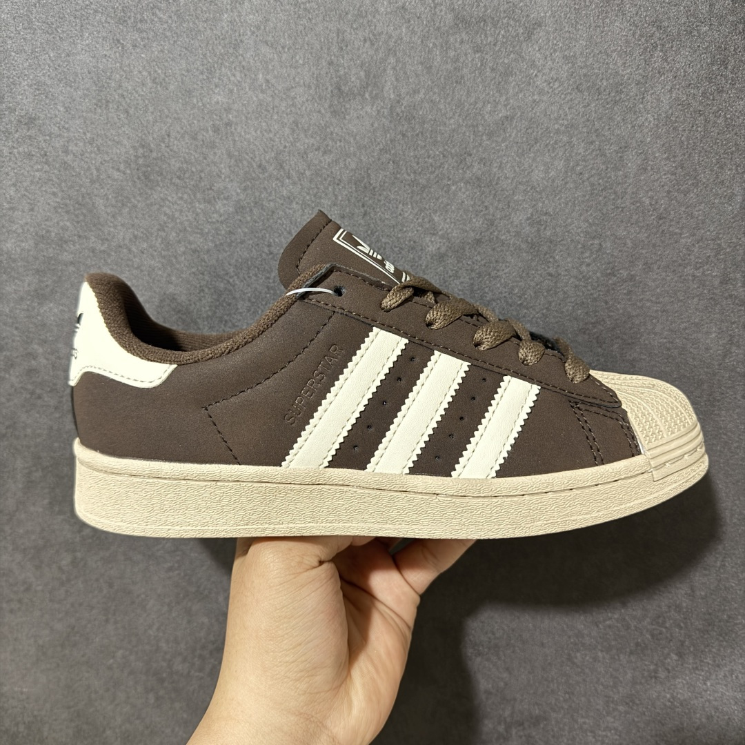 【公司级】Adidas Originals Superstar 二代 2026全新版本 贝壳头官方同步 全鞋进口头层皮料打造。区别市面普通真标版本，进出专柜无压力 货号： IH9314 尺码： 36 36.5 37.5 38 38.5 39 40 40.5 41 42 42.5 43 44 45-选品中心