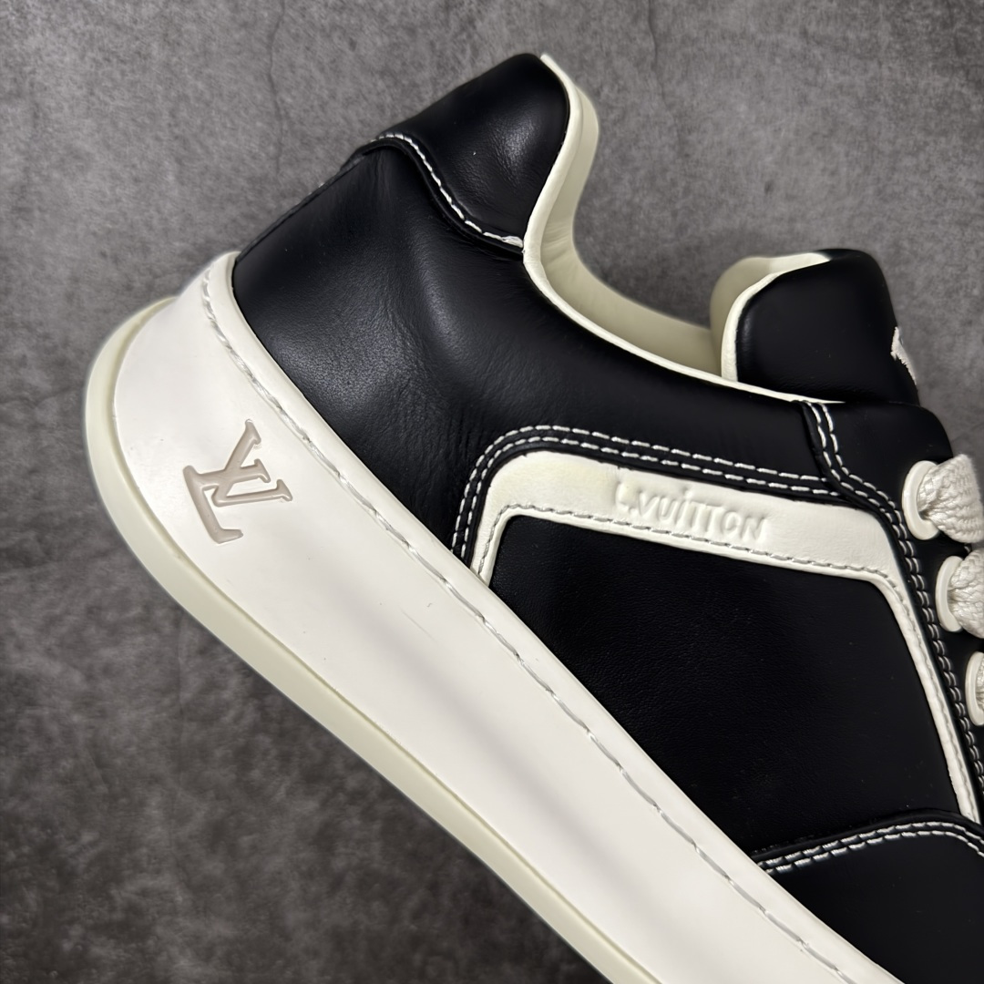 图片[7]-【佛山超a版】LV 路易威登LOUIS VUITTON Tilted Low Sneakers 倾斜系列低帮复古休闲运动文化百搭板鞋 2026早春款板鞋 市场最顶天花板 正确细节 完美版型做工 欢迎对比市场任何品质的货品 广东原产 升级原楦型开发纸版 包装说明书防尘布袋物件(附送官方快递加固牛皮纸外盒!!)#采用Monogram 丹宁布鞋面材质#鞋垫嵌入软脚感EVA物料#后跟耐弯折滴塑支撑片#全新开发TPR光泽组合隔色鞋底❗ 尺码：39 40 41 42 43 44 45-选品中心