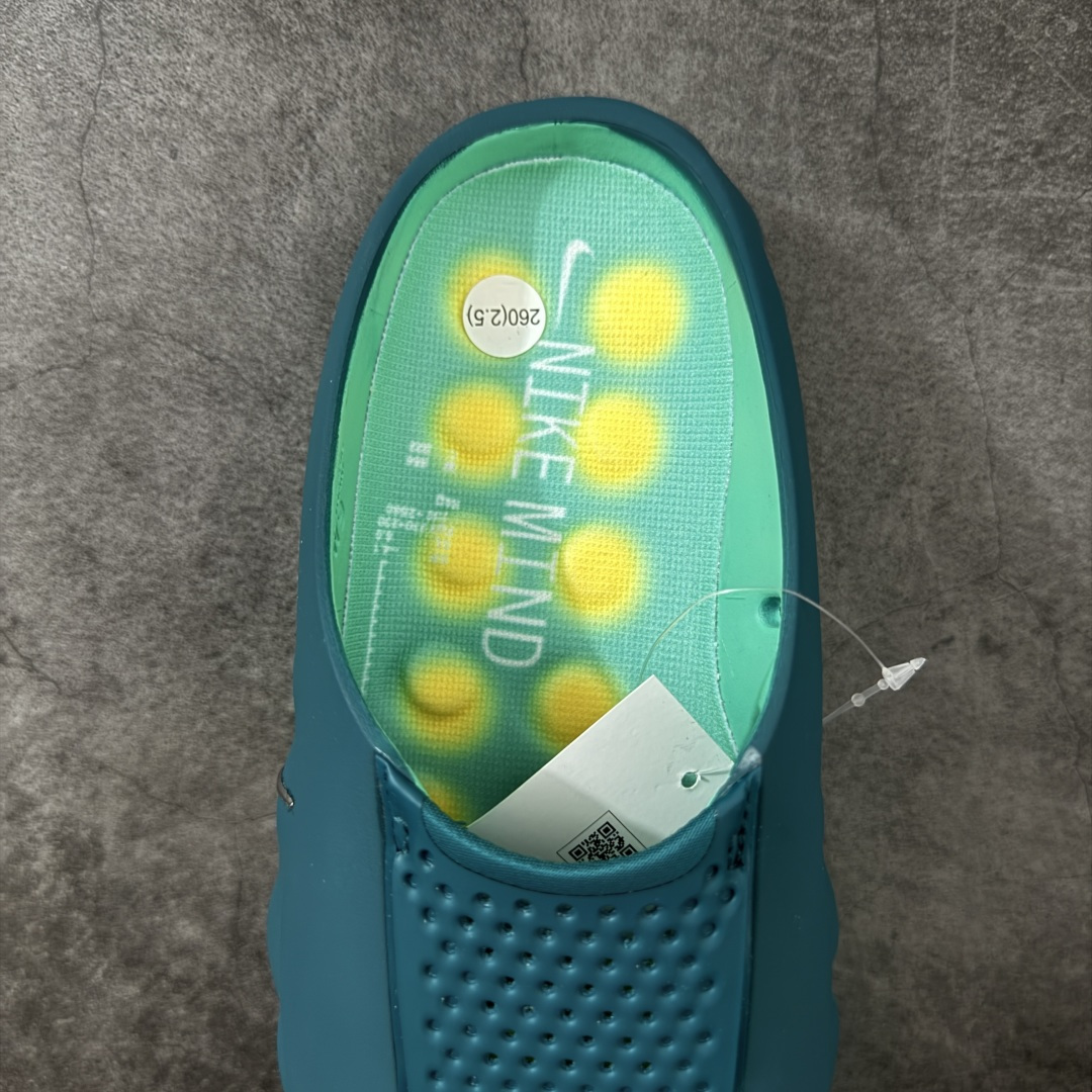 XPNike Mind 001 神经科学足底按摩包头拖鞋渐变绿 HQ4307-301