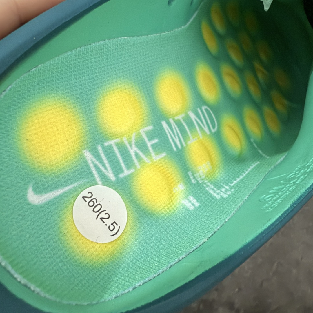 Nike Mind 001 神经科学足底按摩包头拖鞋渐变绿 HQ4307-301同源ZP原材 匠心打造🔹