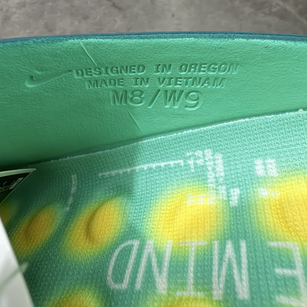Nike Mind 001 神经科学足底按摩包头拖鞋渐变绿 HQ4307-301同源ZP原材 匠心打造🔹