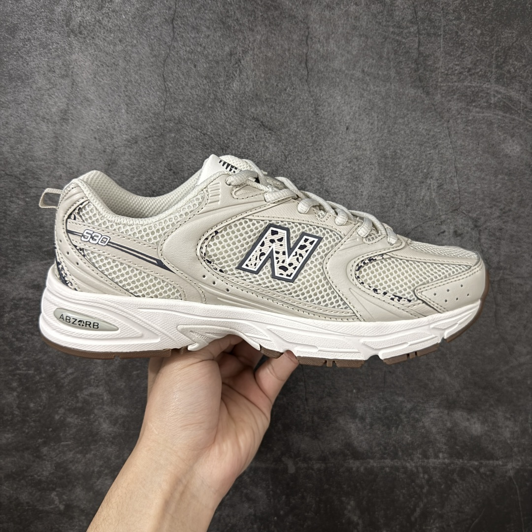 【DT版本】新百伦NB New Balance MR530 米白豹纹标MR530AAM 全套原楦原纸板原厂数据开发 原厂网纱 原装进口皮料正确卡色 正确中底拉帮中底网布细节 冲裁组合 匠心打造 耗时两个月开发完成 工艺极其复杂难度可想而知 新开独立私模大底 全网唯一正确做旧组合大底 高端零售专供产物 尺码：36 37 37.5 38 38.5 39.5 40 40.5 41.5 42 42.5 43 44 44.5-选品中心