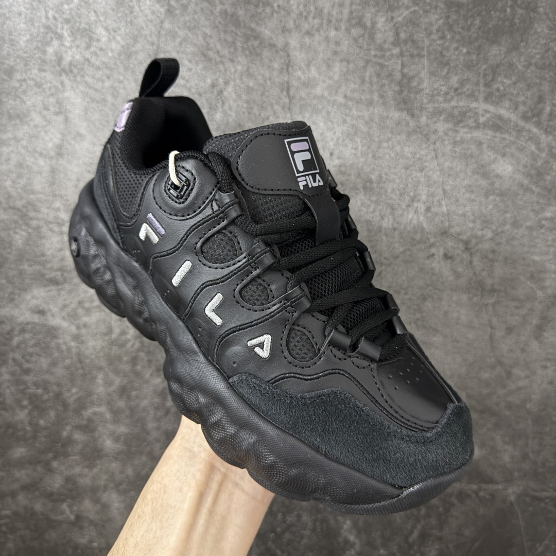 图片[3]-【公司级】FILA斐乐 MUFFIN 松饼鞋 时尚个性潮流复古经典百搭运动舒适 增高 低帮 生活休闲鞋 女鞋 货号：F12M541106FBK 尺码：35.5 36 36.5 37.5 38 38.5 39 40-选品中心