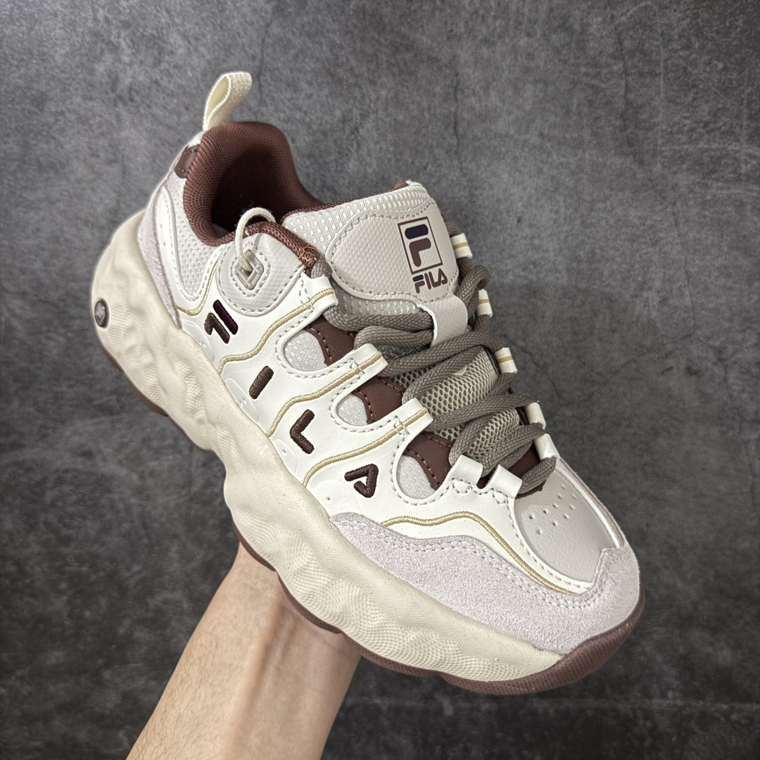 图片[3]-【公司级】FILA斐乐 MUFFIN 松饼鞋 时尚个性潮流复古经典百搭运动舒适 增高 低帮 生活休闲鞋 女鞋 货号：F12M541106FBK 尺码：35.5 36 36.5 37.5 38 38.5 39 40-选品中心