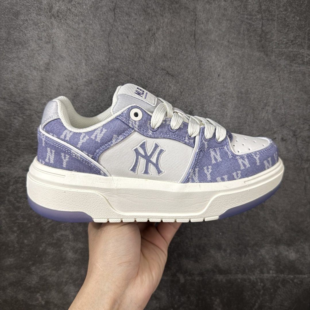 【公司级】韩国洋基队NY大标潮流老爹鞋 MLB小白鞋市面上唯一顶级纯原版本 原材料打造 原楦原档案数据开发版型 完美鞋头弧度/后套收口效果🆚市面文案版本‼️ 原厂立体填充鞋舌海绵 中底注胶孔原数据开发模具大底 原厂转印标 保证不掉字 内增高6cm 原厂1：1模具开发 原厂进口纳米材质 原厂 全套手提袋 原盒雷射防伪标包装 天猫订单品质 官网尺码 35-45-选品中心