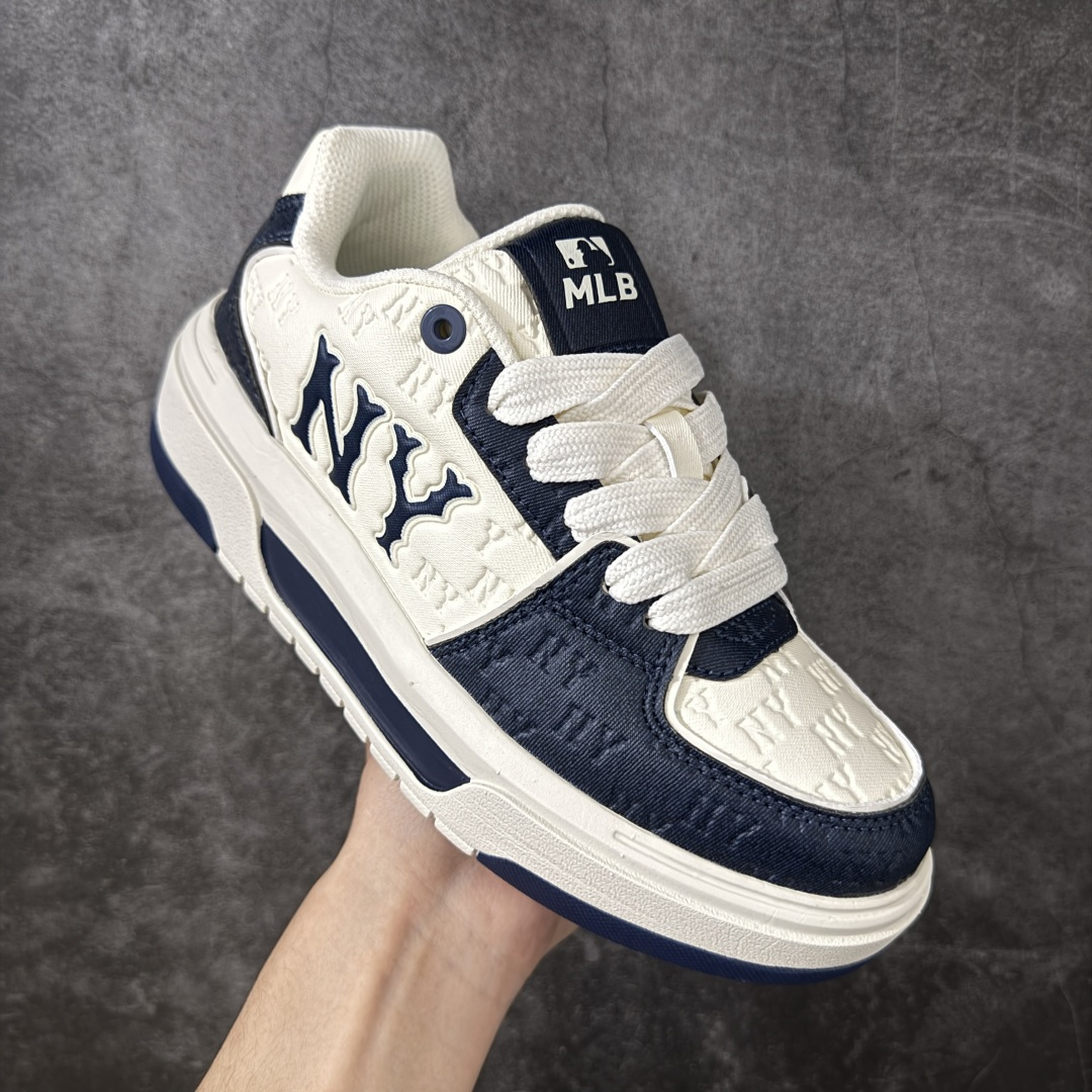 图片[3]-【公司级】韩国洋基队NY大标潮流老爹鞋 MLB小白鞋市面上唯一顶级纯原版本 原材料打造 原楦原档案数据开发版型 完美鞋头弧度/后套收口效果🆚市面文案版本‼️ 原厂立体填充鞋舌海绵 中底注胶孔原数据开发模具大底 原厂转印标 保证不掉字 内增高6cm 原厂1：1模具开发 原厂进口纳米材质 原厂 全套手提袋 原盒雷射防伪标包装 天猫订单品质 官网尺码 35-45-选品中心