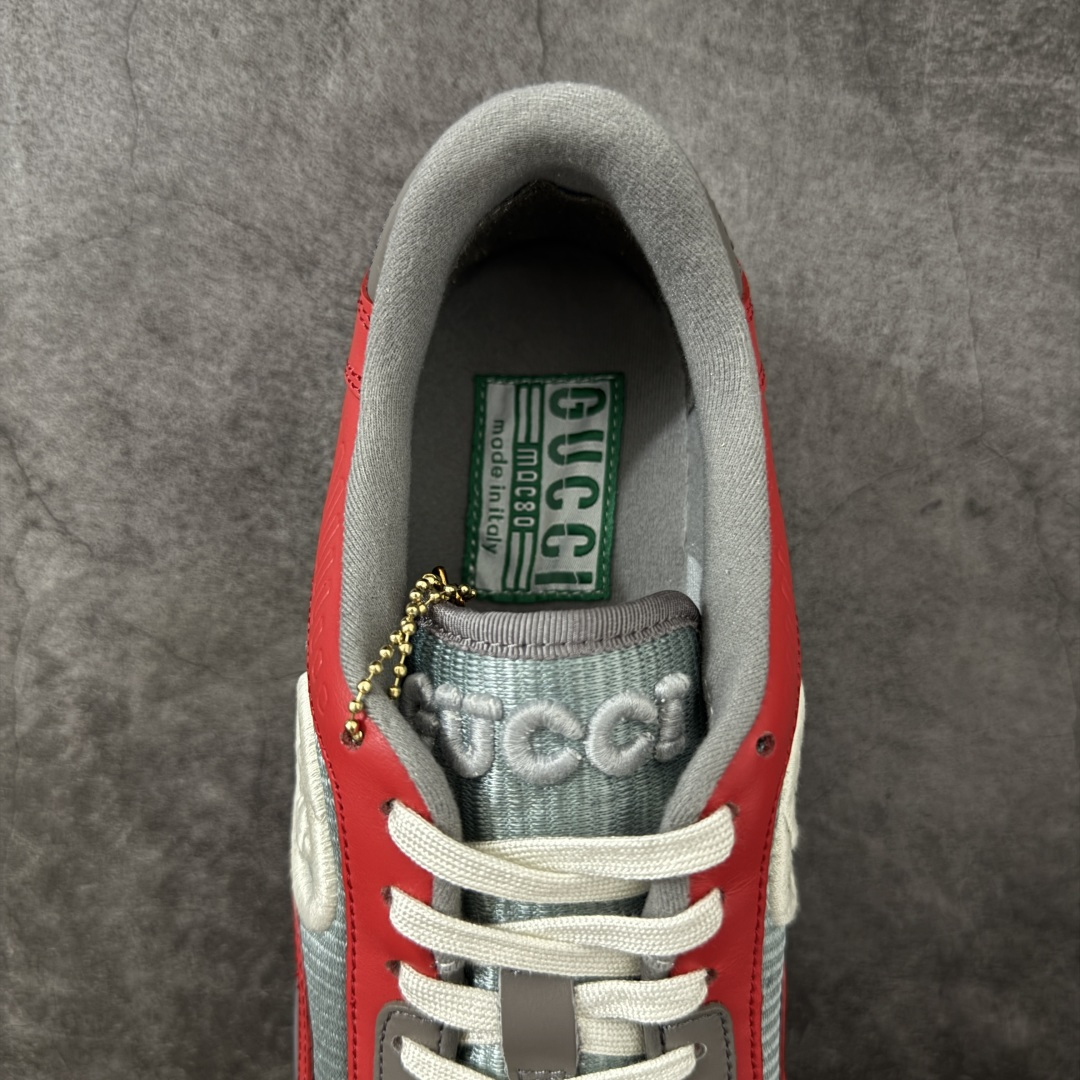 图片[8]-【莞产礼盒版本】纯原顶级Gucci 最新款爆款MAC80 运动鞋 情侣款 休闲 复古 做旧 擦白色小脏鞋 市面顶级版本 古驰MAC80全新爆款系列 精致小巧的互扣式G标识浪漫诠释此系列的美学理念。 选用米白色皮革，复古灵感巧妙融于运动鞋设计，焕新演绎品牌标识 面料：原版定制进口头层牛皮 内里：原版定制进口透气网里 大底：橡胶底 底厚：3cm 尺码 35 36 37 38 39 40 41 42 43 44 45-选品中心