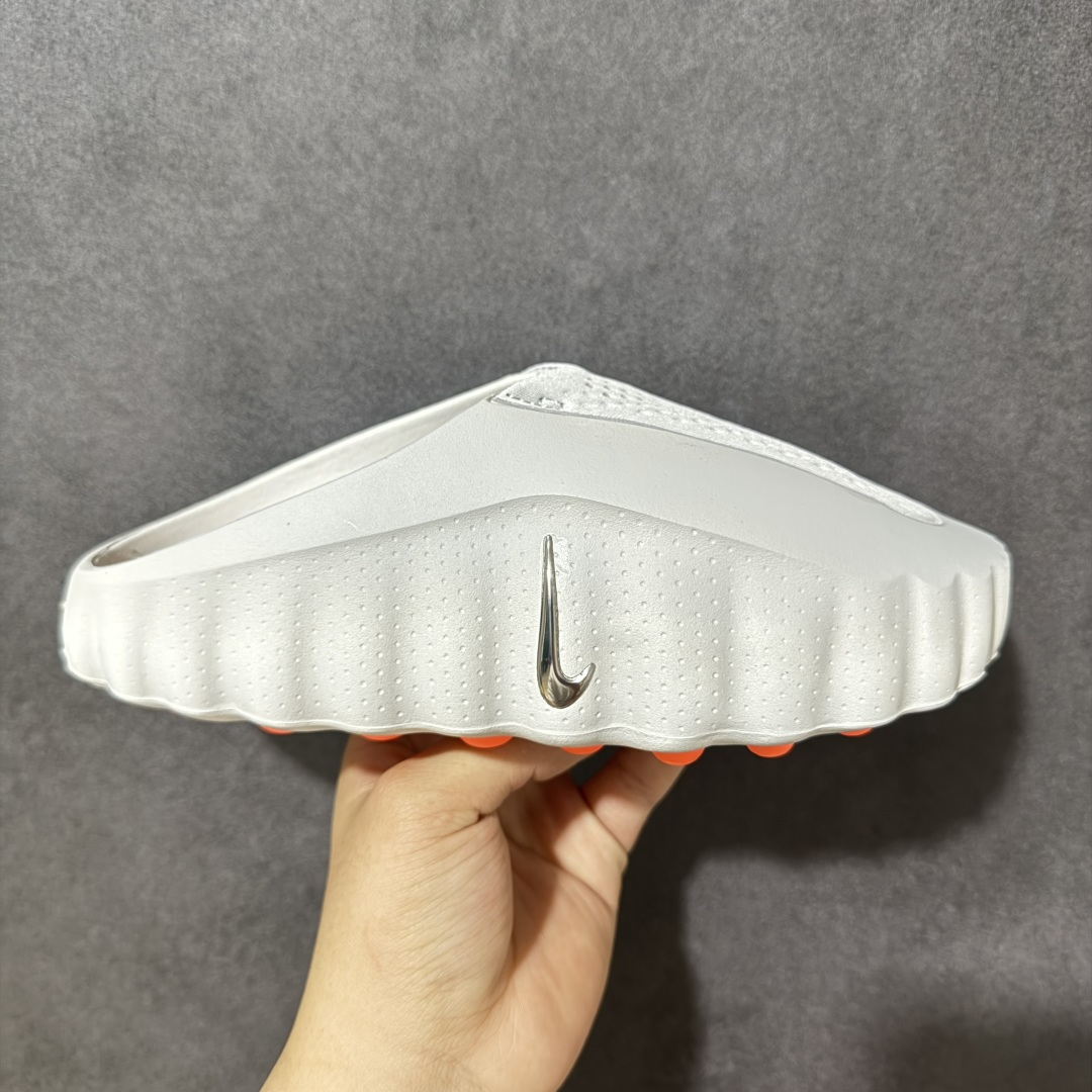 【公司级】Nike Mind 001 黑科技足底按摩舒适柔软包头拖鞋 该系列首作 Mind 001 从神经科学中汲取灵感，打造出一款不仅外观独特，更能为穿着者带来别样感知体验的运动拖鞋，此次新作将继续延续此核心方向。历时十年打磨的 Mind 系列，承载着 Nike 对未来鞋款的愿景呈现。系列中的每双鞋，外底均由 22 个独立泡沫结节构成，旨在模拟赤足般的体验。这些结节通过与足底感官感受器的相互作用，从而促进人体的自然步态。 货号：HQ4307-003、HQ4307-002、HQ4307-001、HQ4307-600 尺码：36-48-选品中心